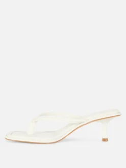 Chinelos Dedo Salto Médio