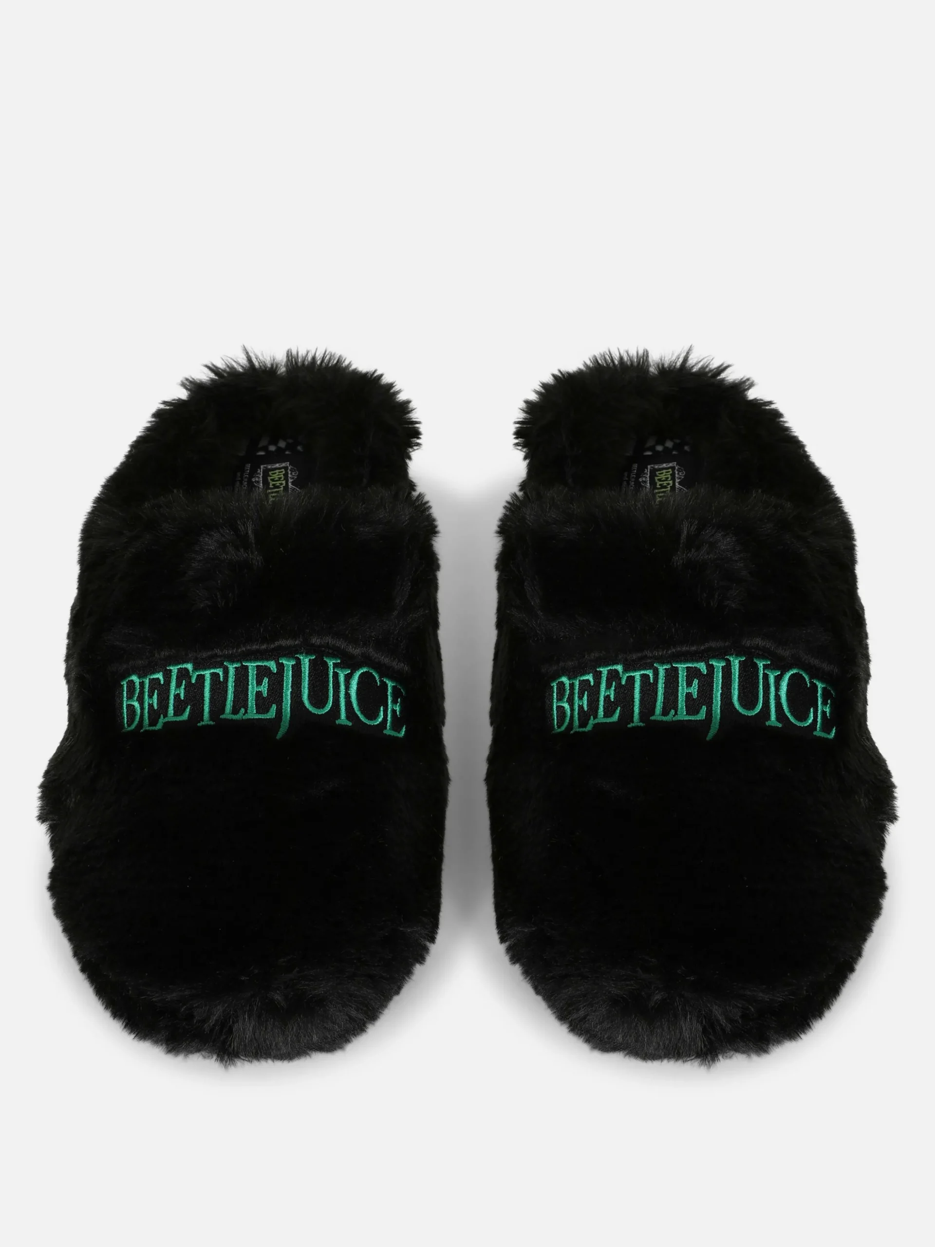 Chinelos Felpudos Beetlejuice