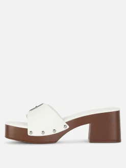 Chinelos Tipo Socas Tacão Rita Ora