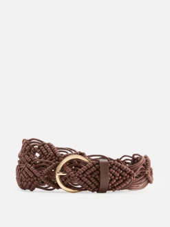 Cinto Croché Fivela