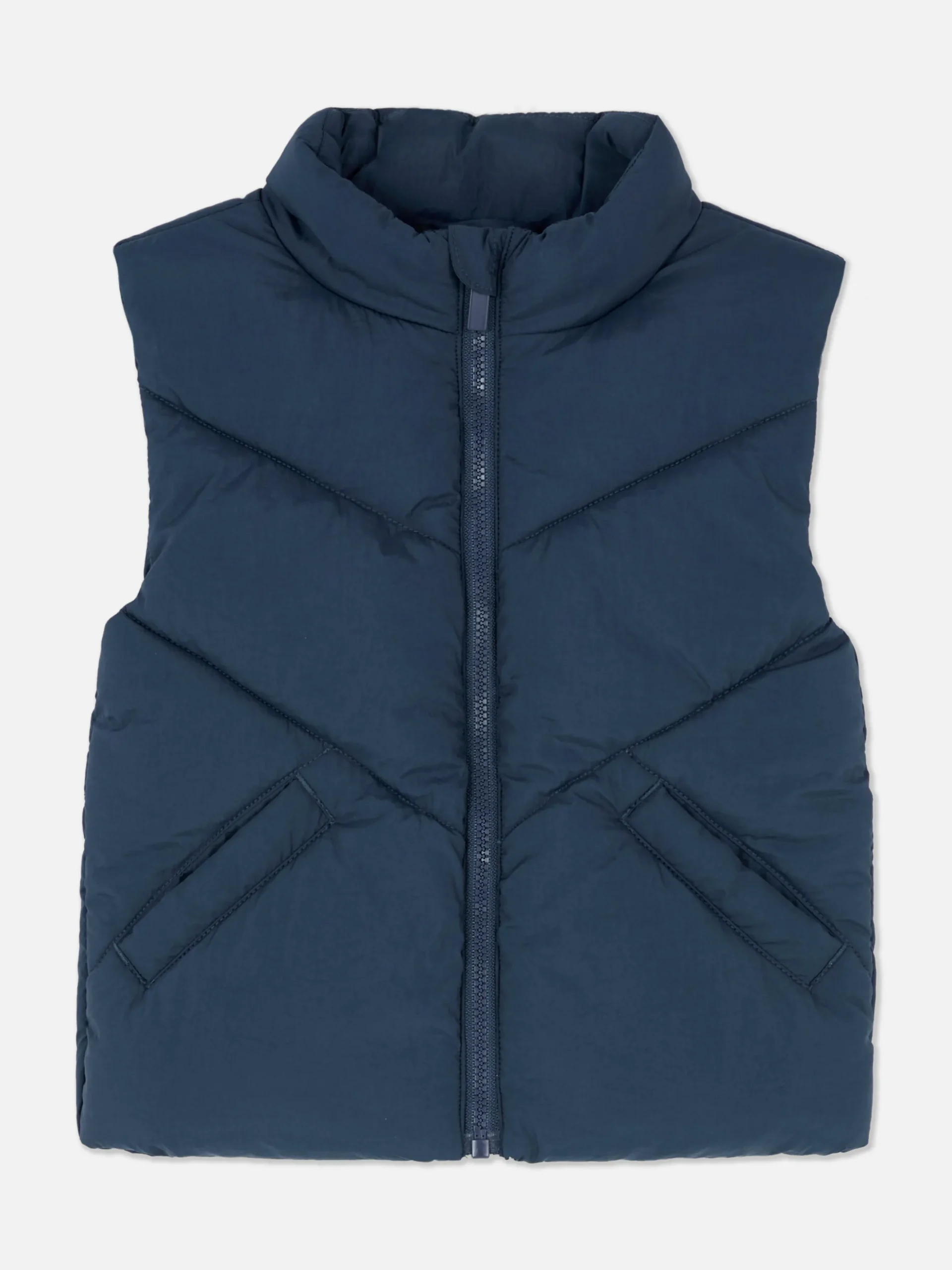 Colete Acolchoado Fecho Correr