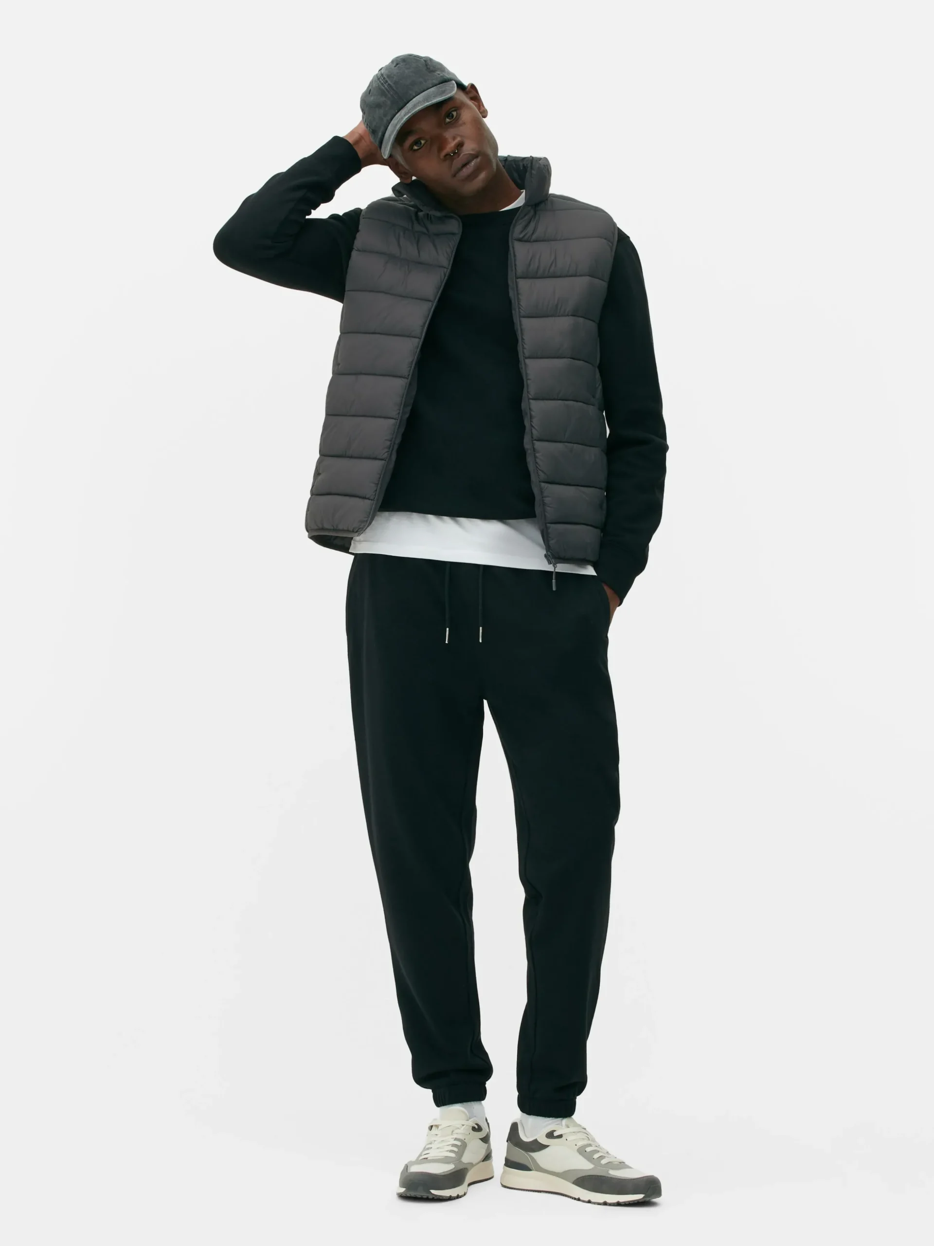 Colete Acolchoado Fecho Correr