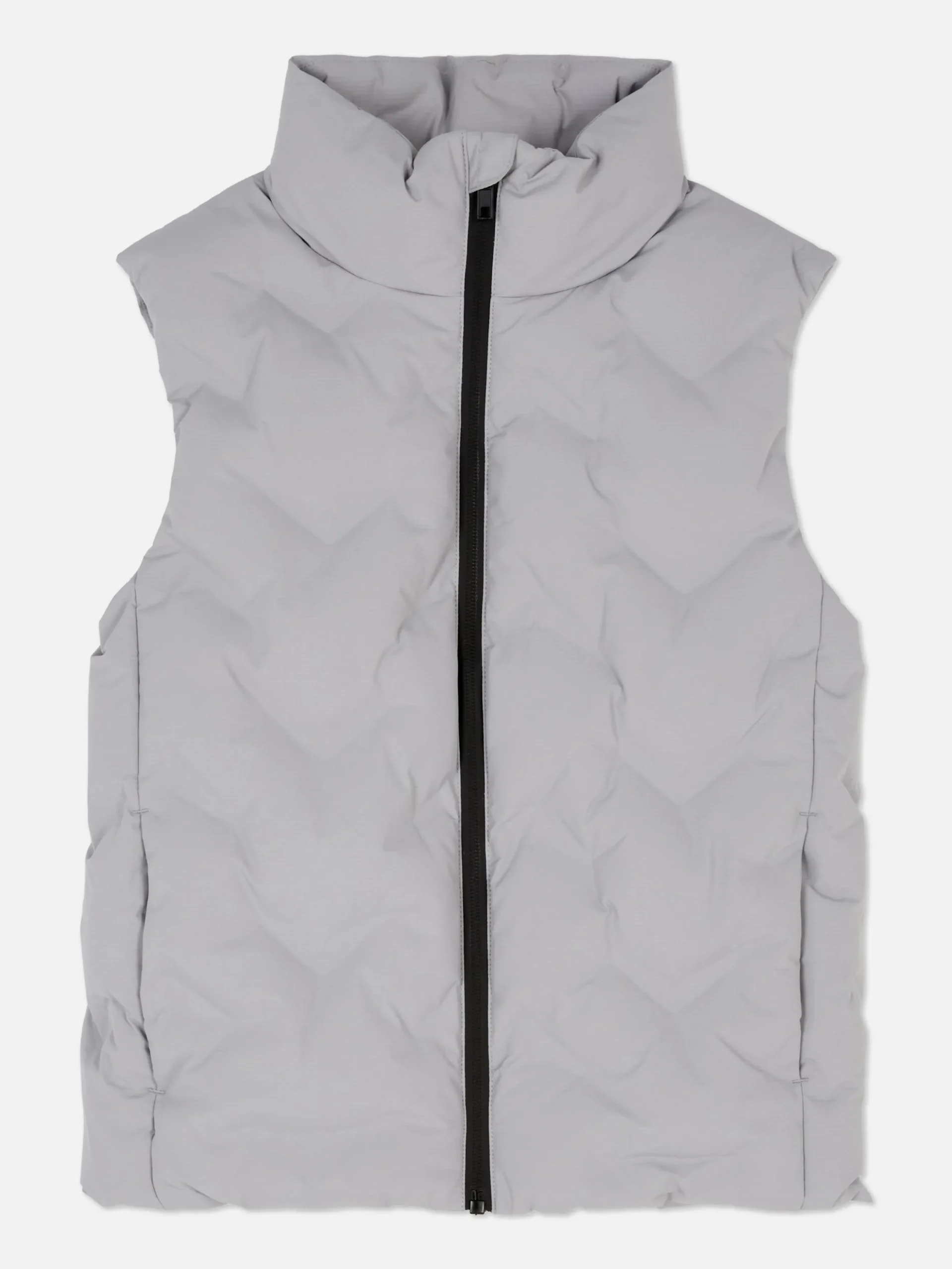 Colete Acolchoado Fecho Correr