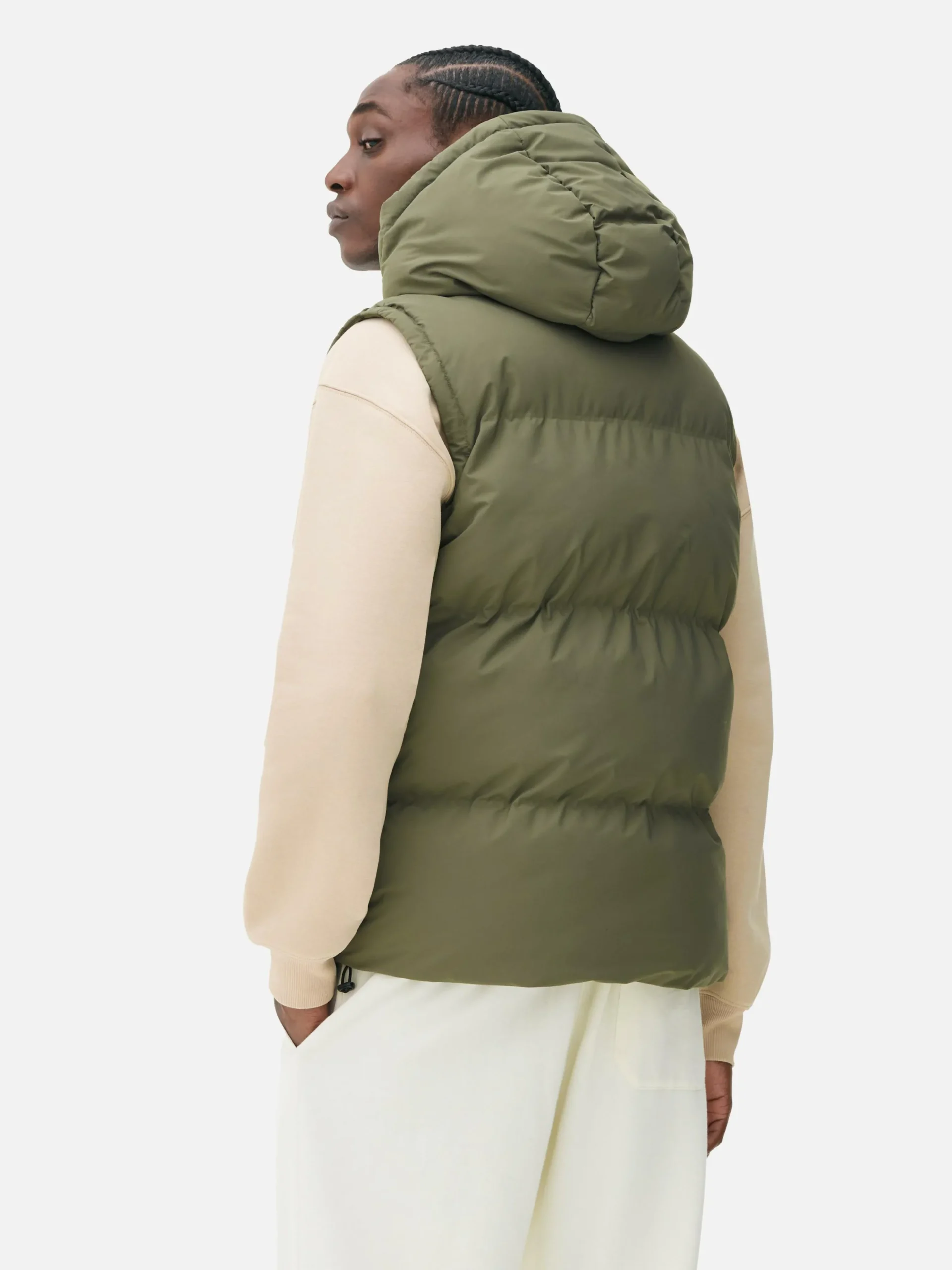 Colete Capuz Acolchoado