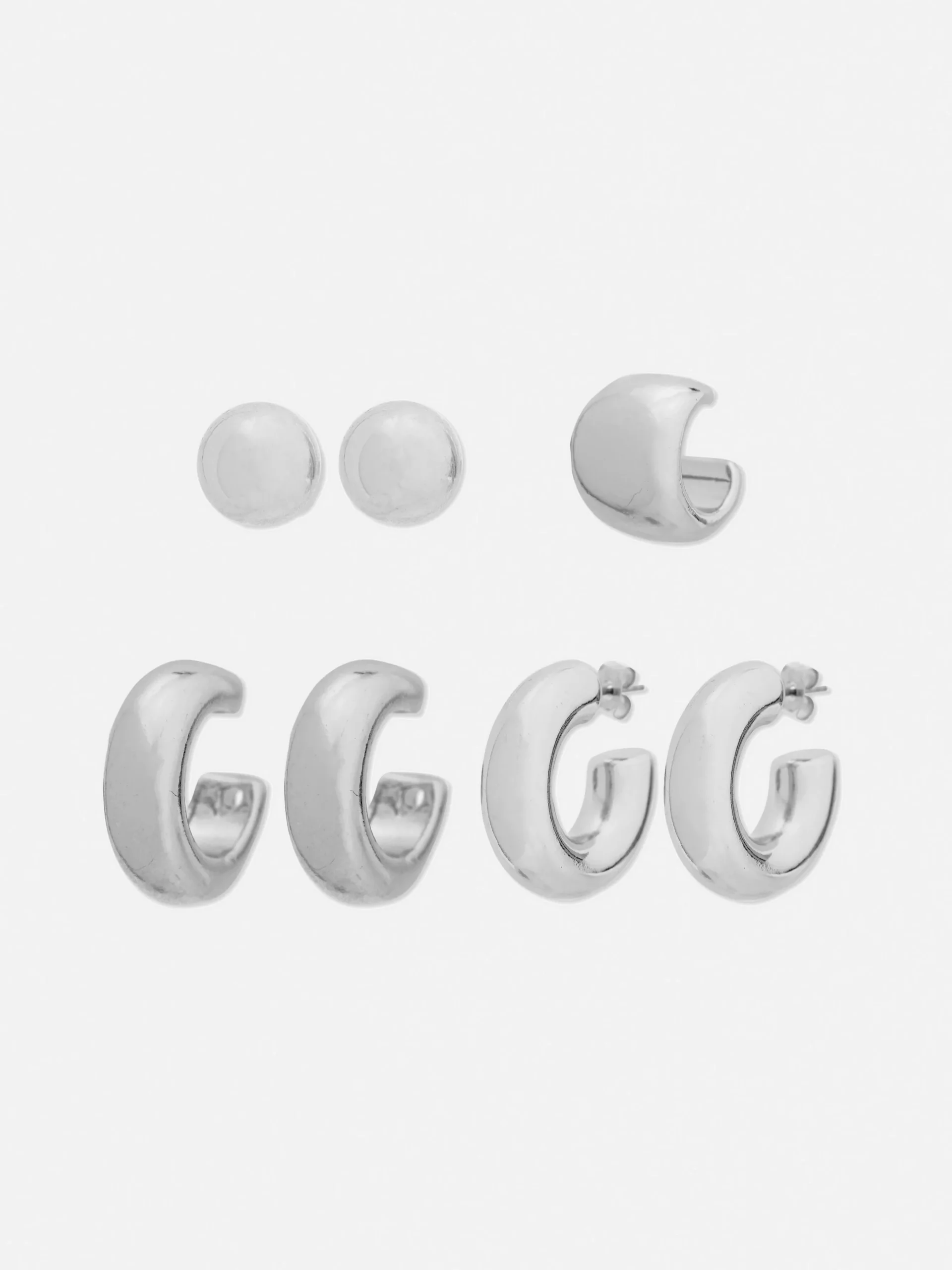 Conjunto Argolas E Cuff