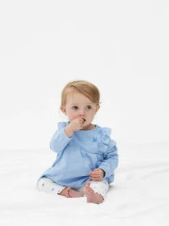 Conjunto Blusa Folhos/leggings