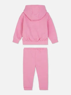 Conjunto Camisola Capuz Calças Treino