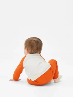 Conjunto Camisola/calças Treino Halloween Abóbora