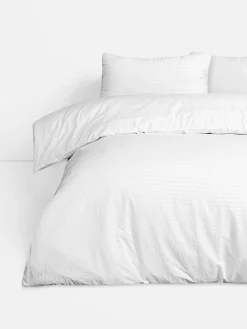 Conjunto Capa De Edredão Tamanho King Seersucker