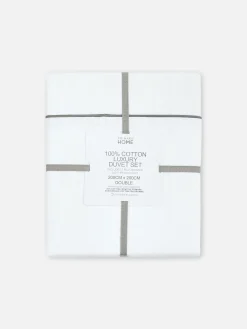 Conjunto Capa Edredão Casal Debrum Contrastante