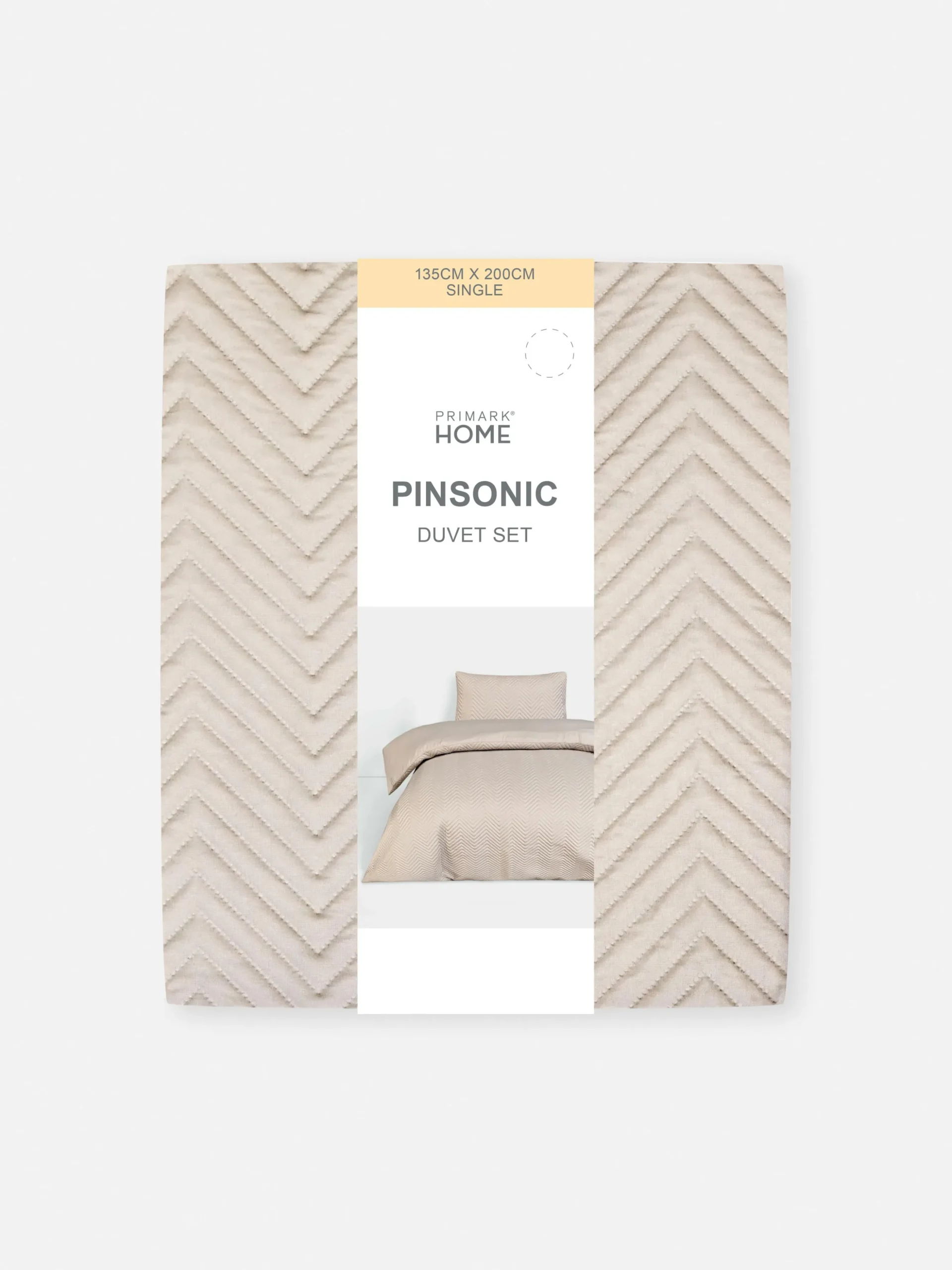 Conjunto Capa Edredão Solteiro Texturada Reversível