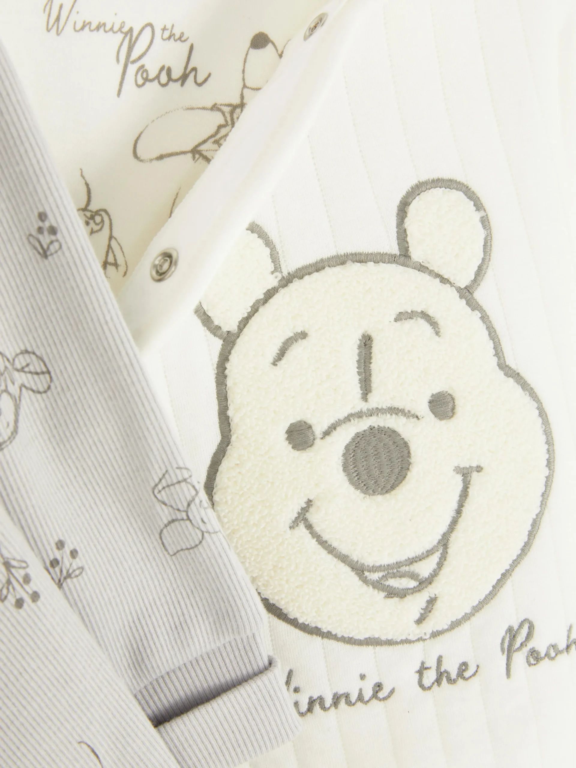 Conjunto Casaco, Body E Leggings Disney Winnie The Pooh