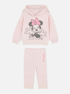 Conjunto Coordenado Camisola Capuz/calças Treino Disney Minnie