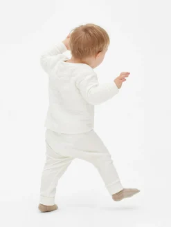 Conjunto Coordenado Camisola/leggings Efeito Cordeiro