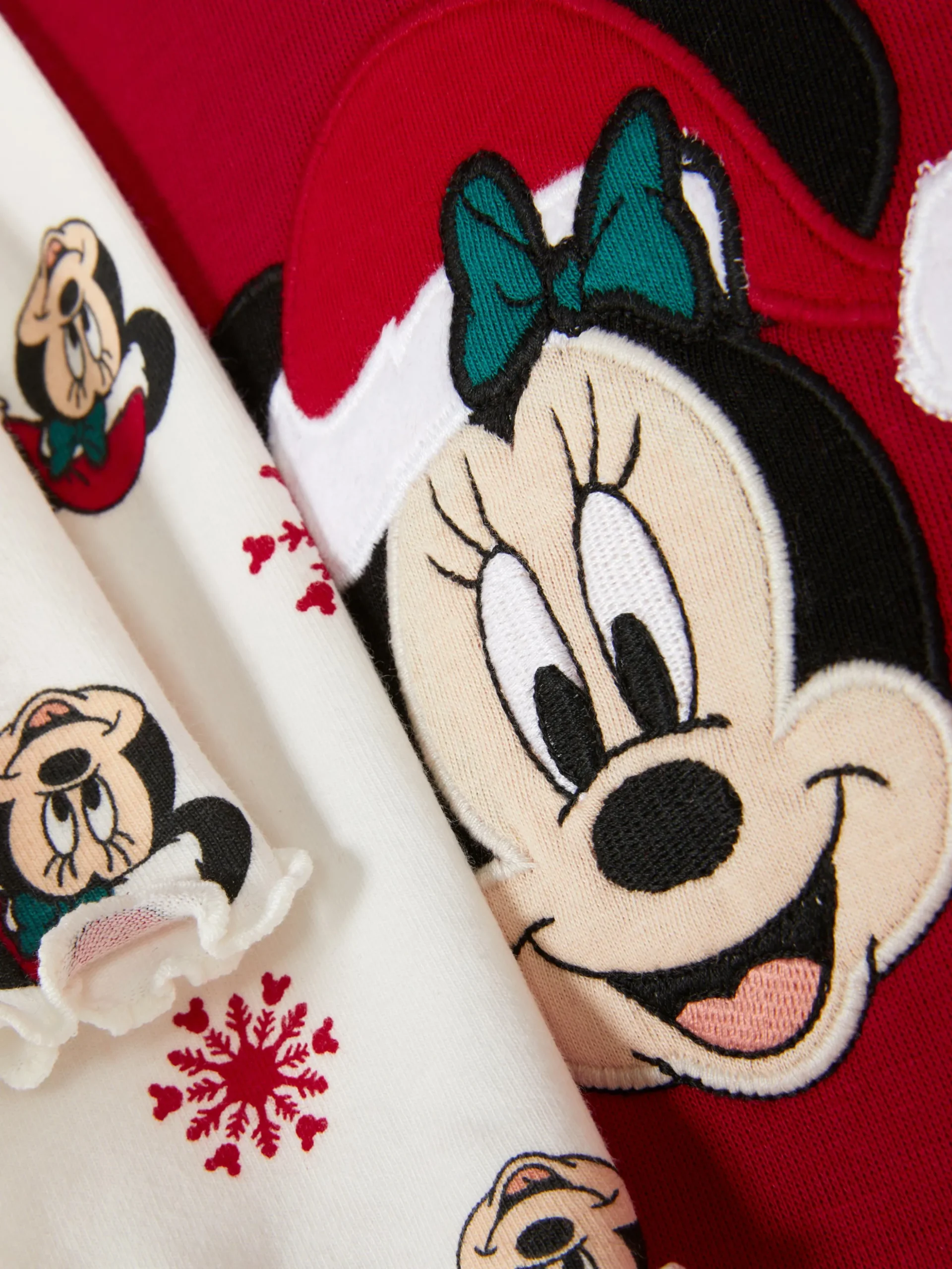 Conjunto Coordenado Camisola/leggings Natal Disney Minnie