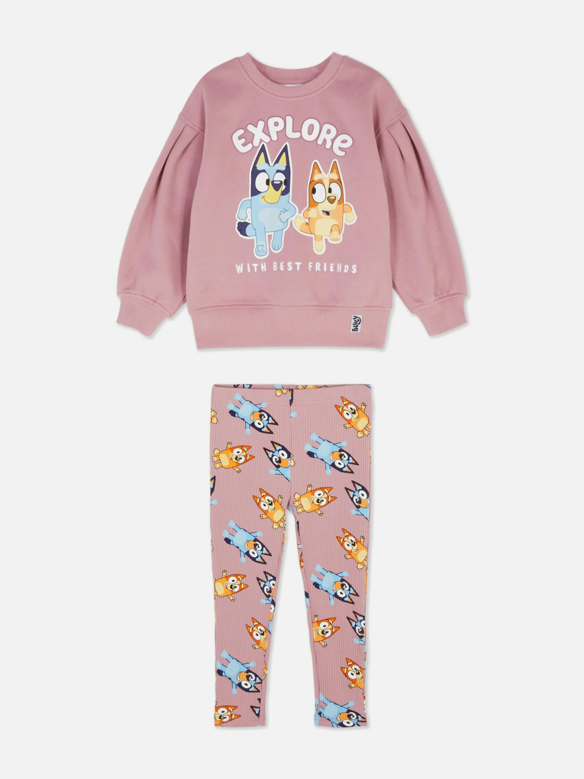 Conjunto Coordenado Camisola/leggings Bluey