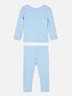 Conjunto Coordenado T-shirt/leggings Caneladas