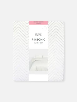 Conjunto Edredão Casal Textural Reversível