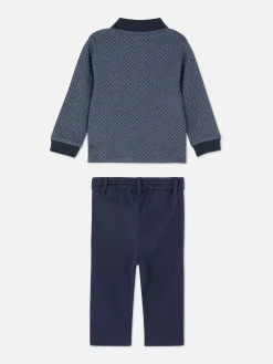 Conjunto Polo/calças