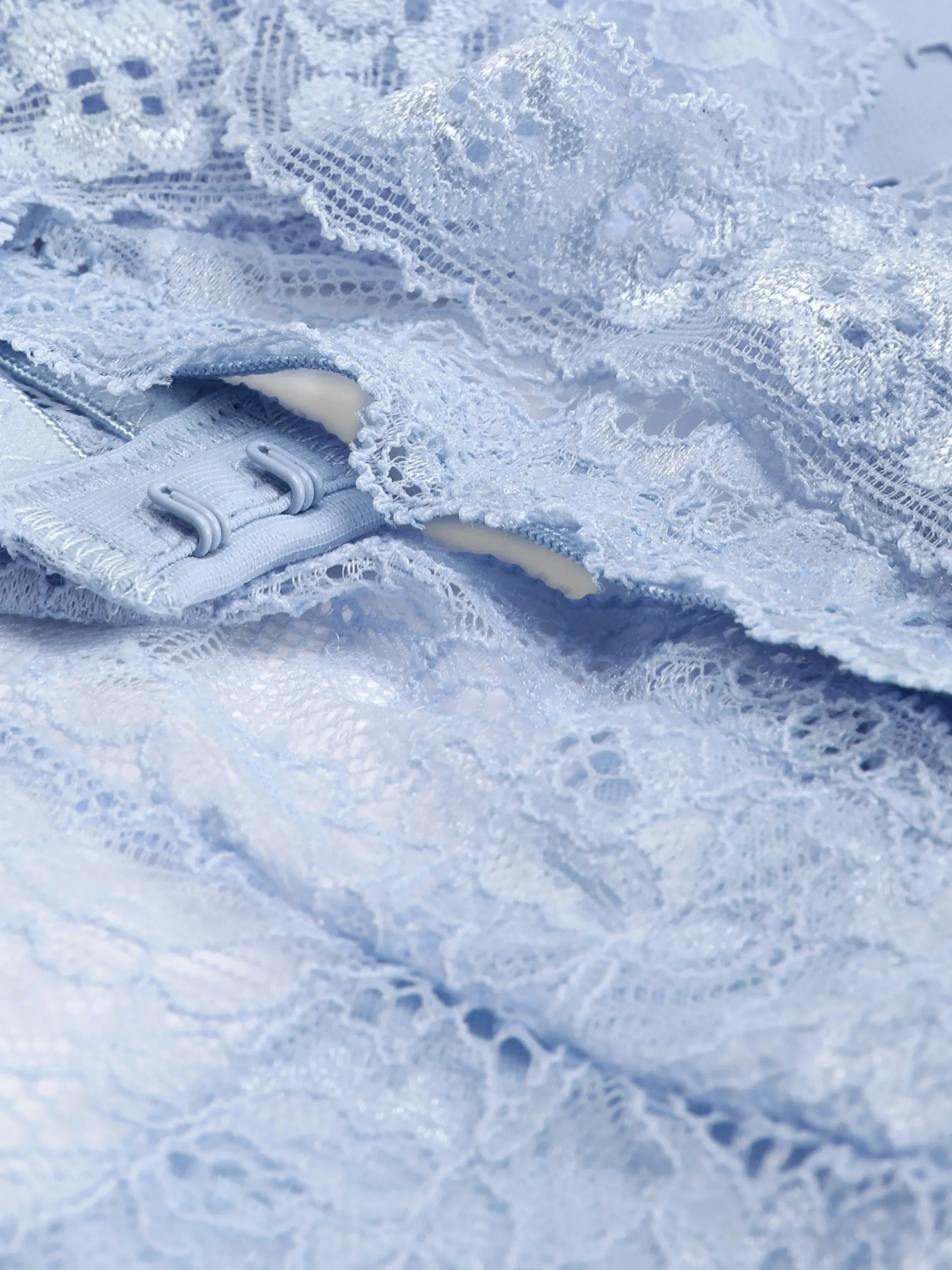 Conjunto Sutiã Bralette Triângulo/tanga Renda