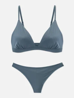 Conjunto Sutiã/tanga Triângulo Microfibra