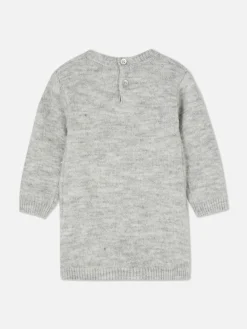 Conjunto Vestido Malha/collants Disney Minnie