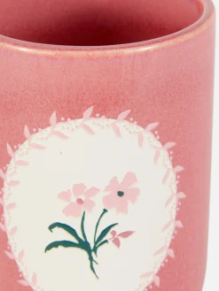 Copo Casa De Banho Padrão Floral