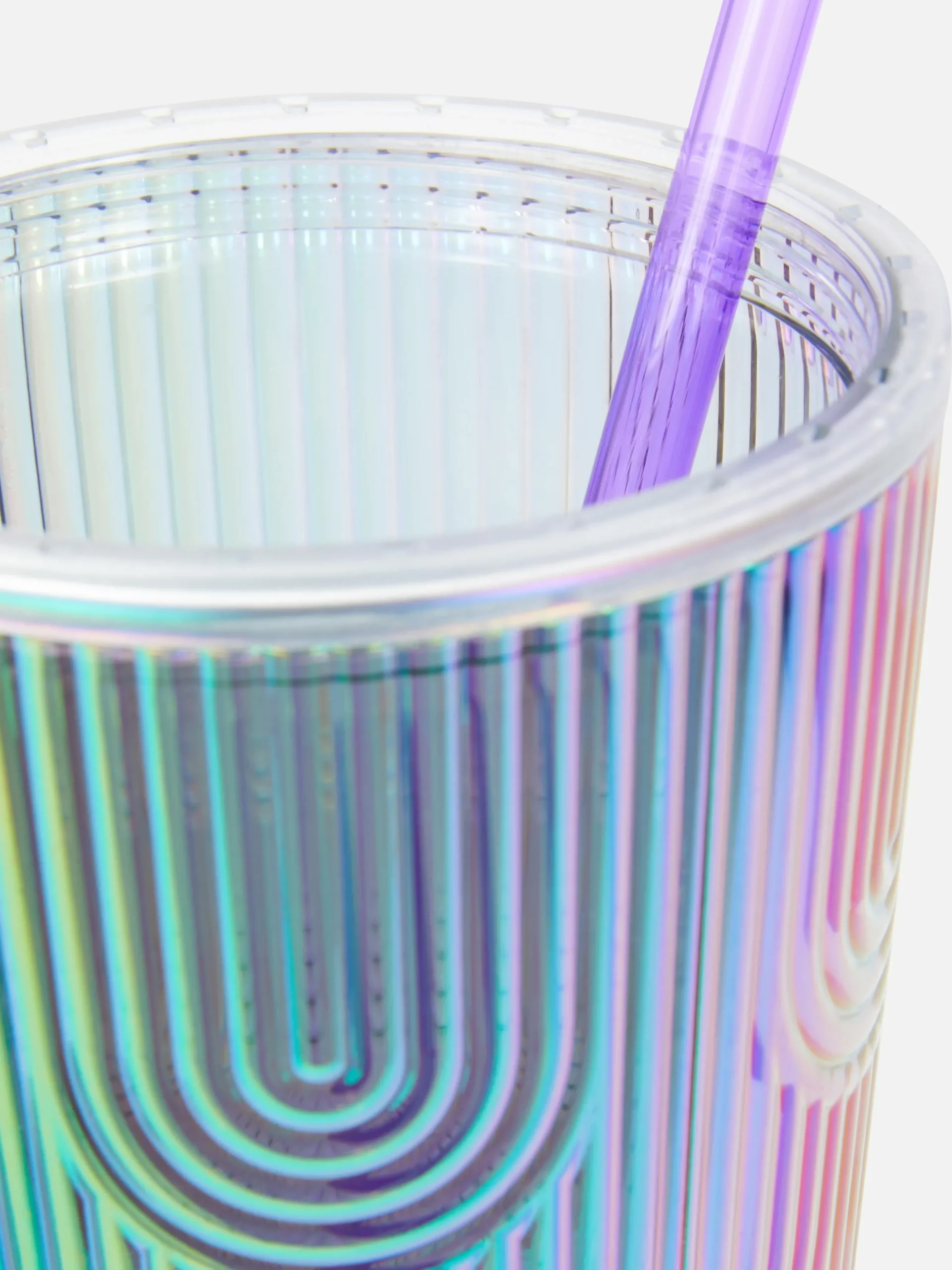 Copo Tampa/palhinha Multicolorido Orgulho