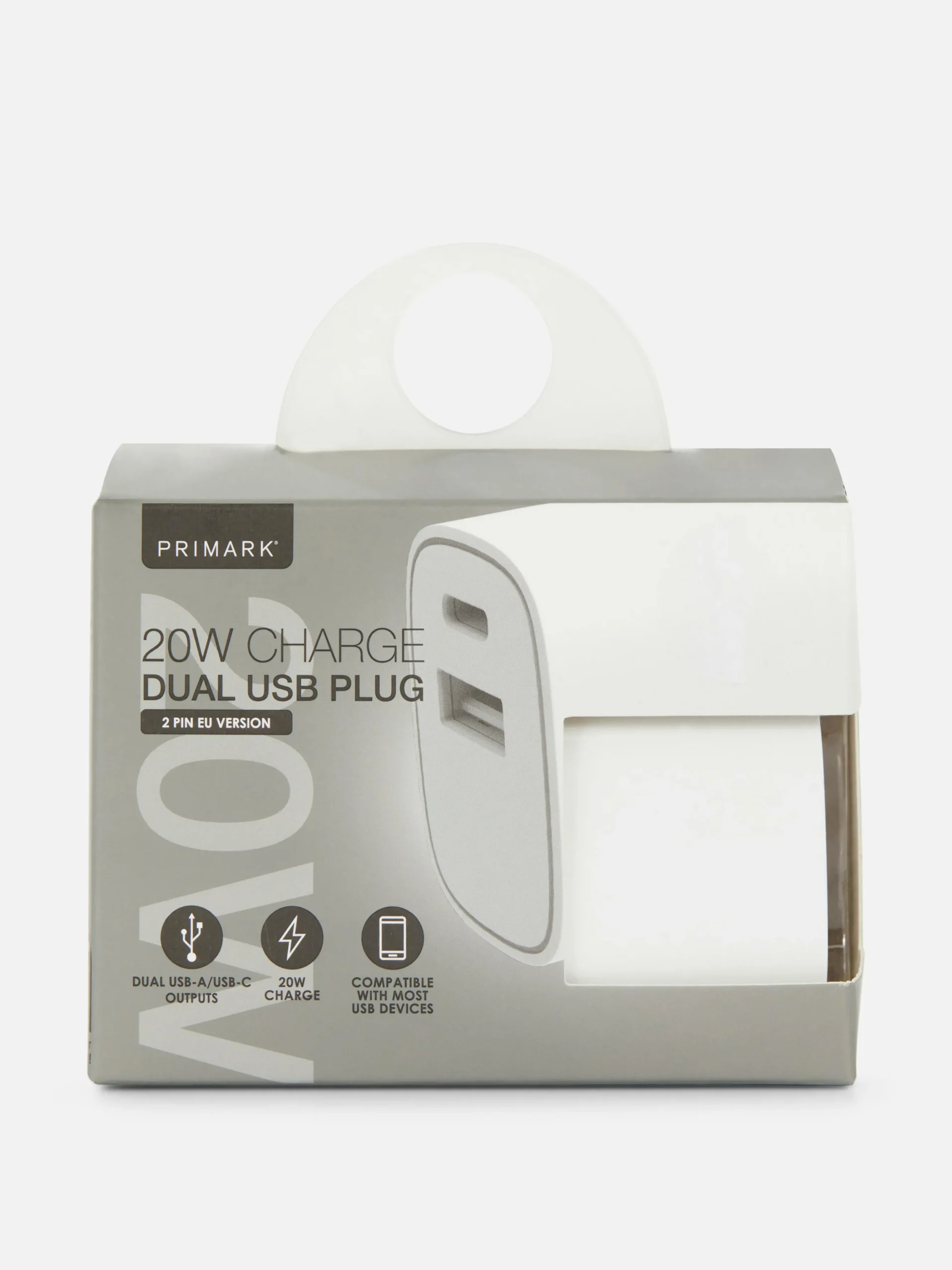 Ficha Adaptador Viagem Duplo Dois Pinos