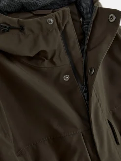 Gabardine Capuz Fecho Correr Integral