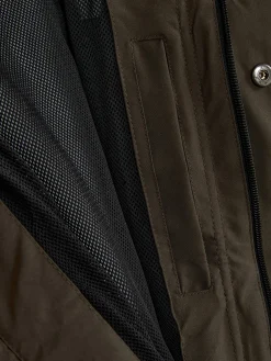 Gabardine Capuz Fecho Correr Integral