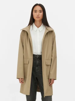 Gabardine Capuz Revestimento Borracha