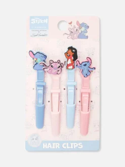 Ganchos Cabelo Bico Disney Lilo & Stitch