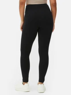 Leggings Malha Cintura Subida