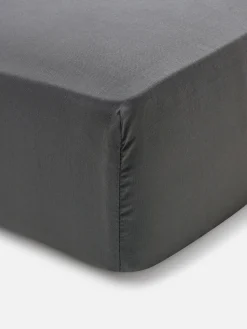 Lençol Ajustável De Solteiro Rico Em Algodão