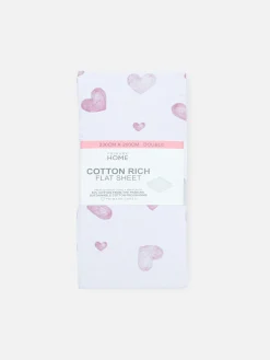 Lençol Cima Casal Corações