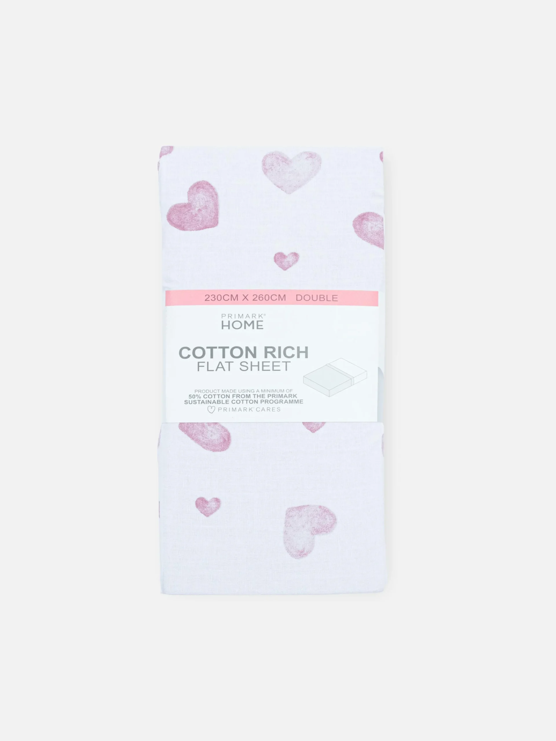 Lençol Cima Casal Corações