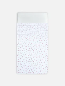 Lençol Cima Solteiro Corações