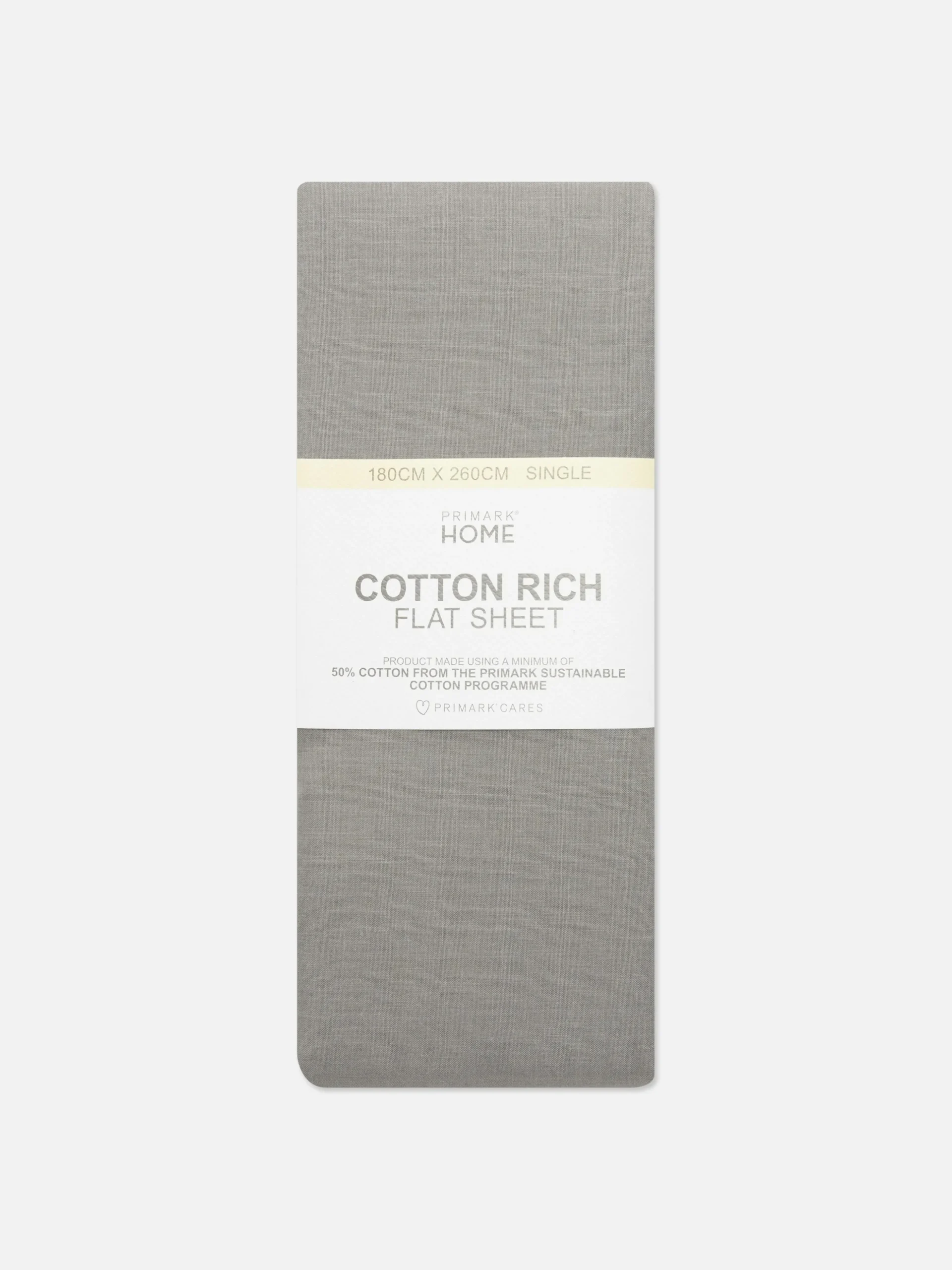 Lençol Liso Algodão Solteiro