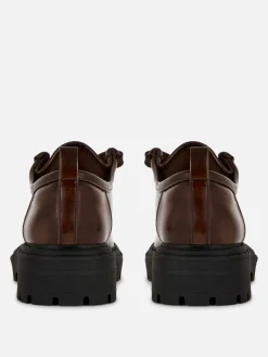 Loafers Atacadores Sola Grossa Rita Ora