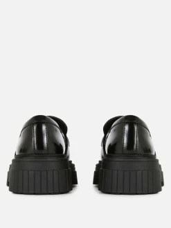 Loafers Sola Grossa Detalhe Corrente