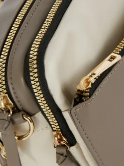 Mala Câmara Fecho Duplo Imitação Crocodilo