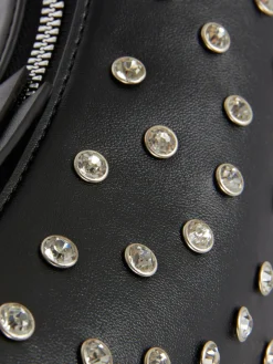 Mala Meia Lua Brilhantes Rita Ora