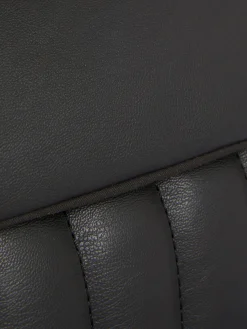 Mala Ombro Acolchoada Imitação Pele