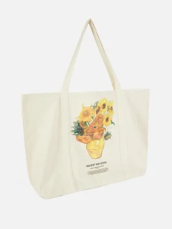 Mala Tote Vincent Van Gogh Girassóis XL