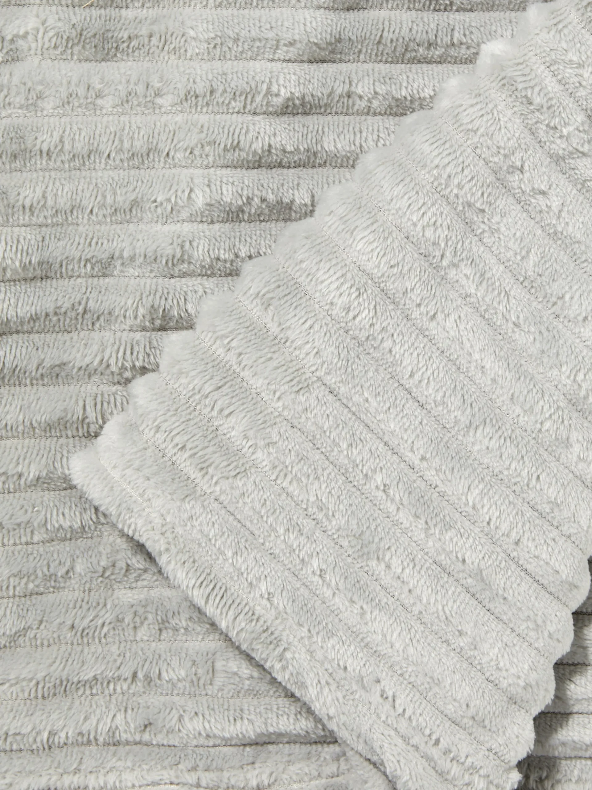 Manta Canelada Suave Grande