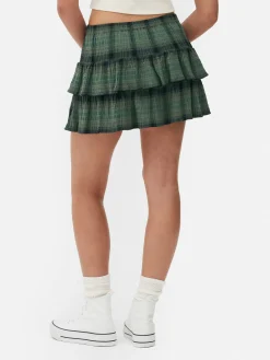 Minissaia Camadas Padrão Xadrez