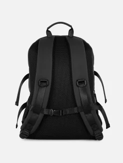 Mochila Multibolsos Revestida A Borracha