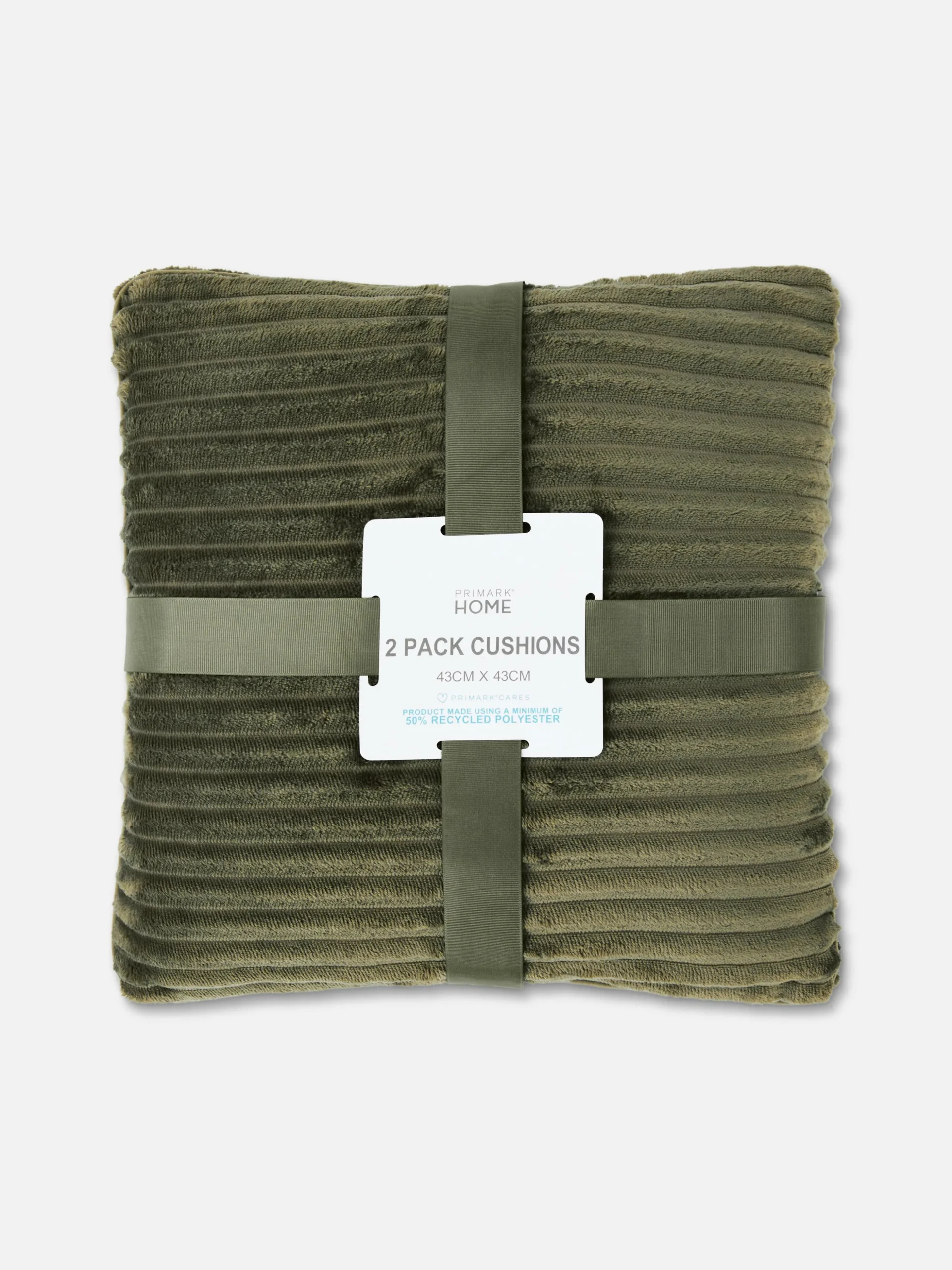 Pack 2 Almofadas Decorativas Caneladas