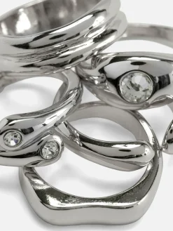 Pack 5 Anéis Grossos Sortidos